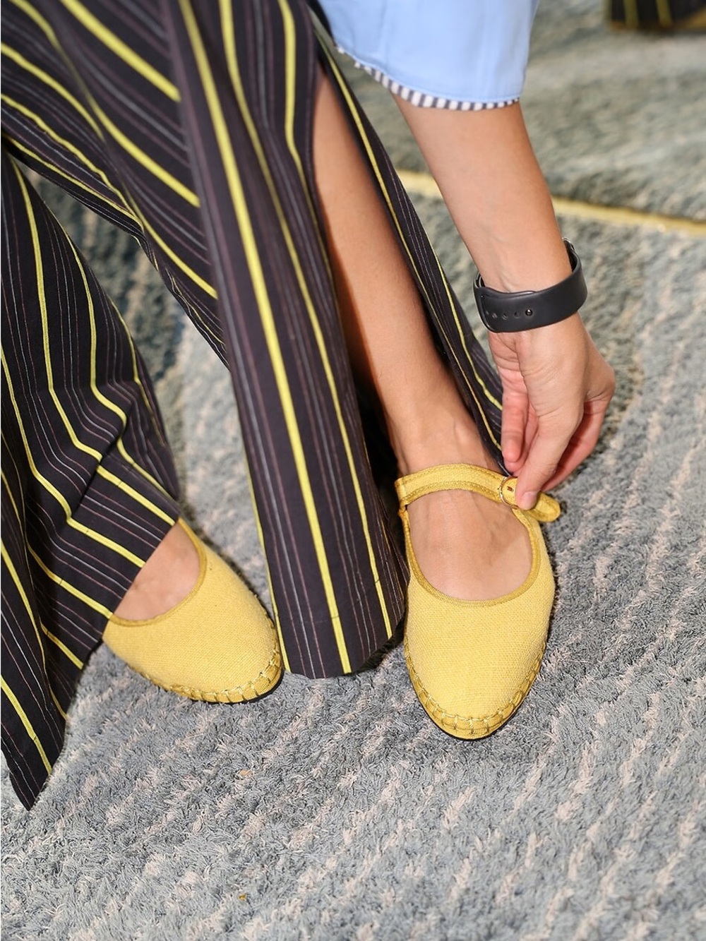 Flabelus Zuihitsu Mary Jane Flat